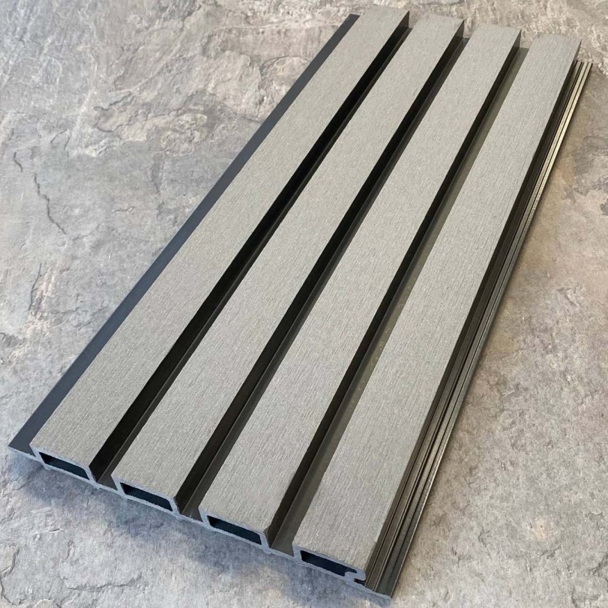 Фасадная реечная панель EasyDecking, Wood-X, Серый купить в Новороссийске