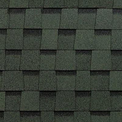 Двухслойная ламинированная черепица Shinglas, Фазенда, Цвет: Зелёный купить в Новороссийске