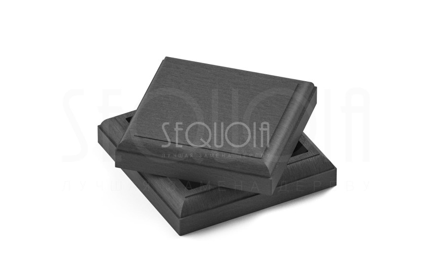 Комплект крышки и юбки для столба SEQUOIA GRAY купить в Новороссийске