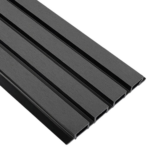 Фасадная реечная панель EasyDecking, Wood-X, Черное дерево купить в Новороссийске