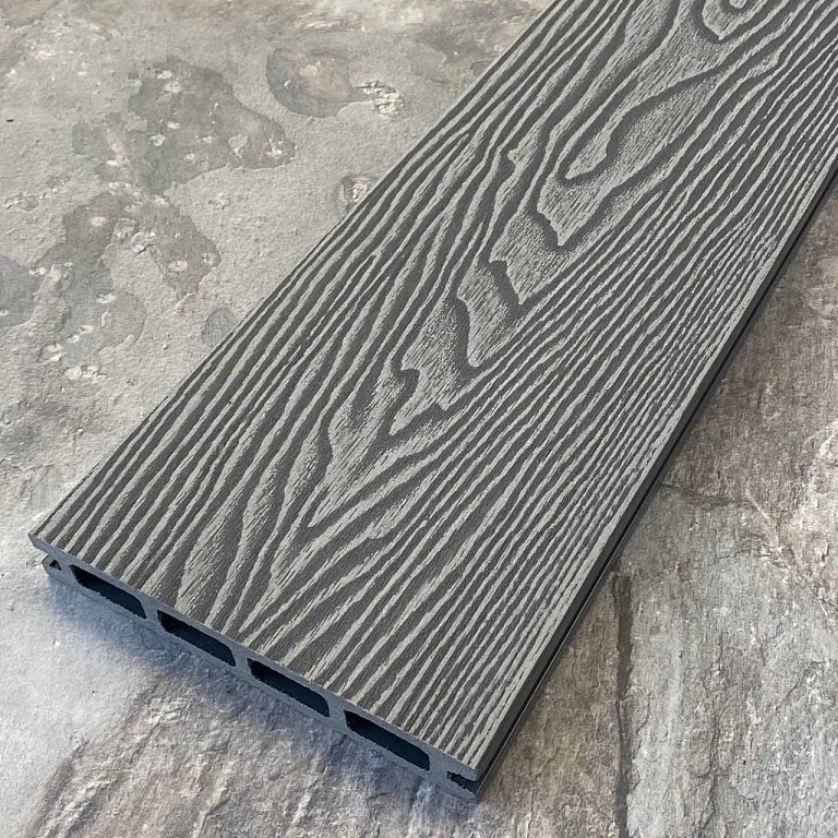Террасная доска ДПК EasyDecking, Wood-X, Серый купить в Новороссийске