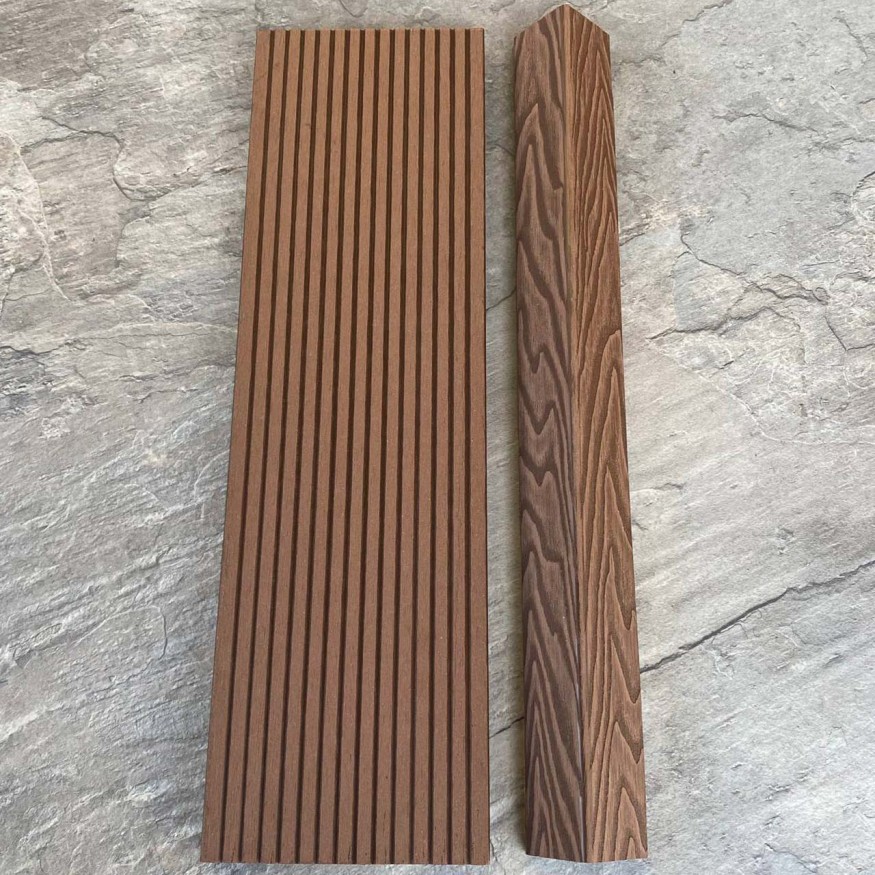 Террасная доска ДПК EasyDecking, Wood-X, Коричневый купить в Новороссийске