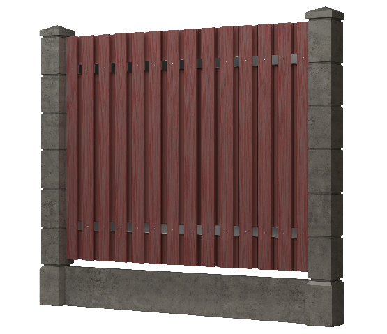 Заборная доска GRINDERDECO, ДПК, текстура &amp;quot;дуб&amp;quot; Мербау. купить в Новороссийске