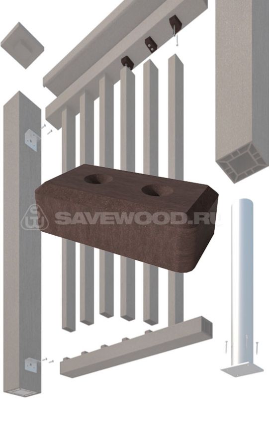 Крепление балясины Savewood купить в Новороссийске