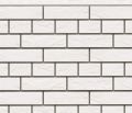 Фасадная панель Доломит, Кирпич Славянка, Белый цвет, прокрашенный. купить в Новороссийске