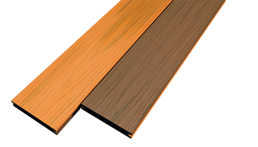 Teak / Latte | Двухсторонняя террасная доска WOODVEX Dual купить в Новороссийске