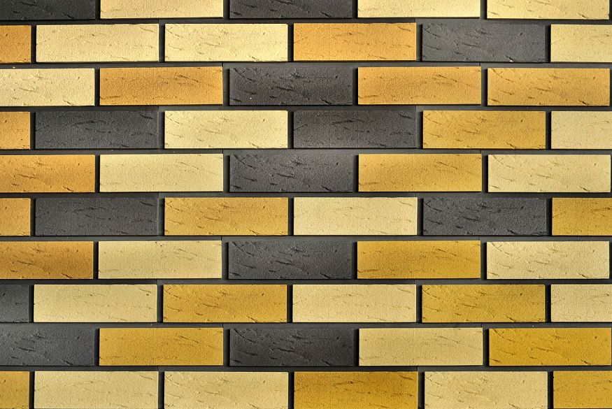 Фасадная плитка Кирисс Фасад, Двухцветный клинкерный кирпич №39 купить в Новороссийске
