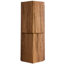 Угол T-Сайдинг, Щепа Дуб ЭКО-2 Орех