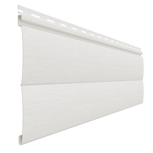 Виниловый сайдинг Доломит, Блок-Хаус, Белый