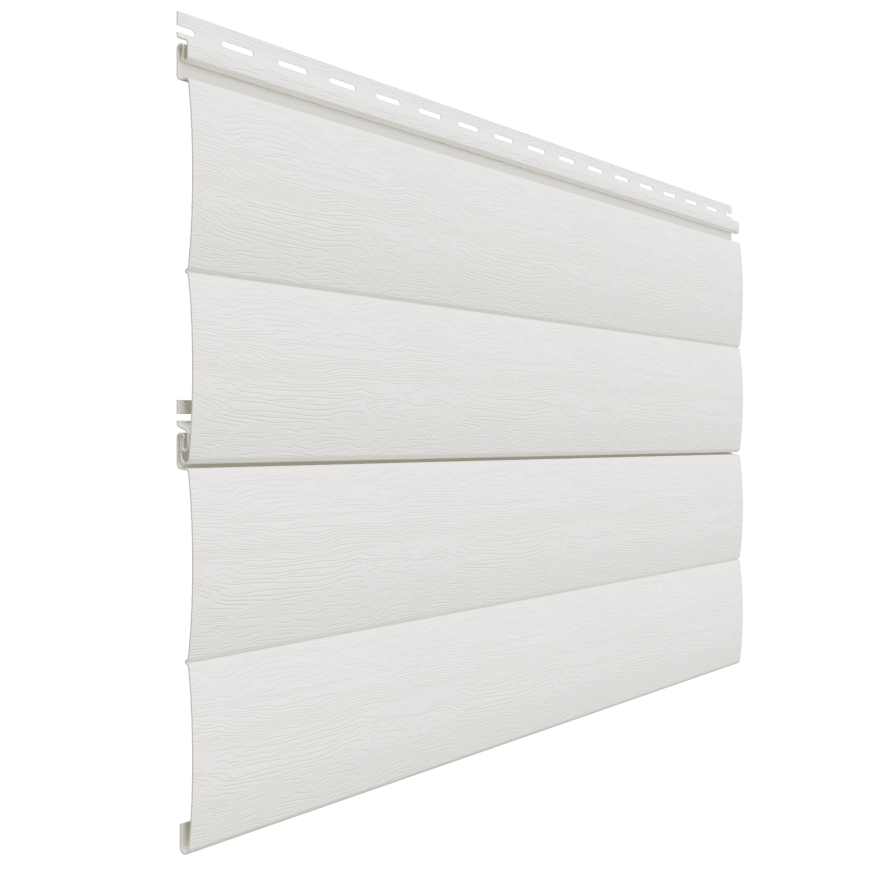 Виниловый сайдинг Доломит, Блок-Хаус, Белый купить в Новороссийске