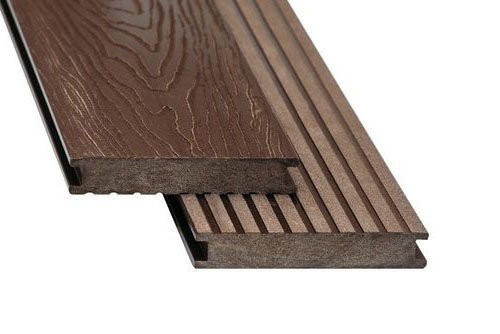 Террасная доска ECODECKING Premium из ДПК, цвет Коричневый купить в Новороссийске