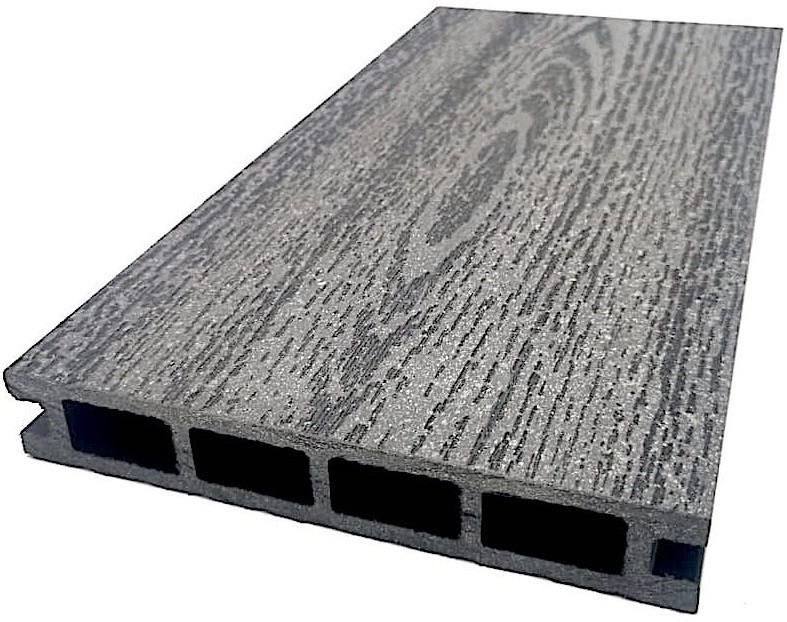 Террасная доска NanoWood «Эко Классик» Антрацитовый цвет купить в Новороссийске