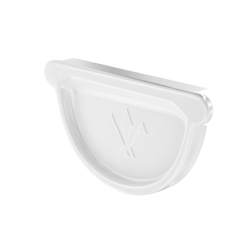 Заглушка универсальная с резиновым уплотнителем Aquasystem, PU MATT, RAL 9003 Белый 150/100 купить в Новороссийске