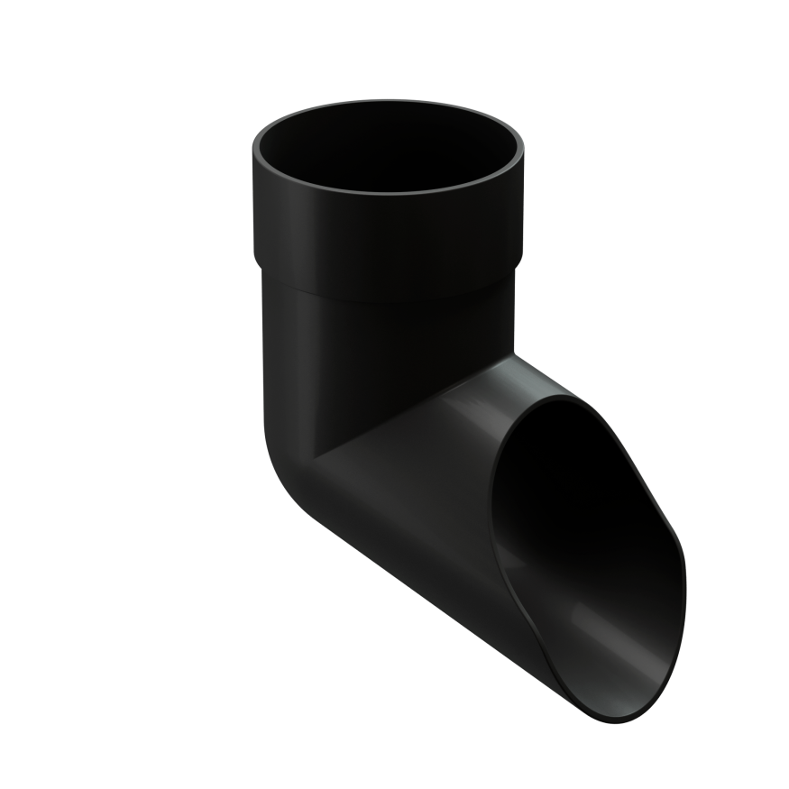 Наконечник для водосточной трубы Docke Premium, Карбон купить в Новороссийске