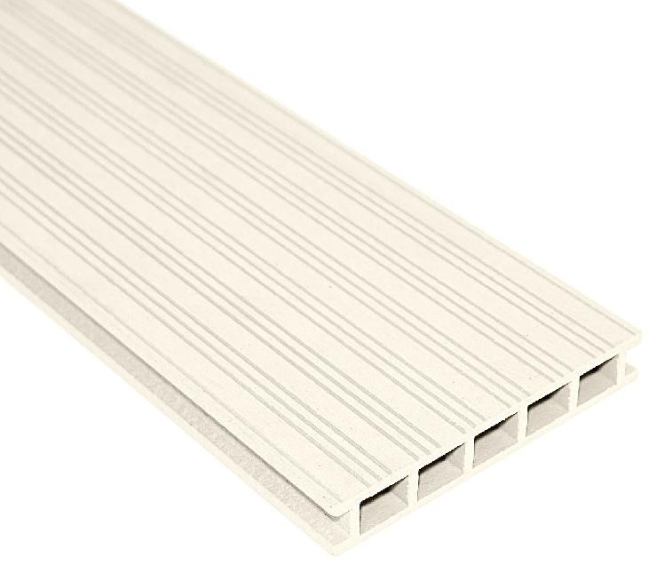 Террасная доска Faynag Premium VELVET-ZEBRA из ДПК в цвете Слоновая кость. купить в Новороссийске