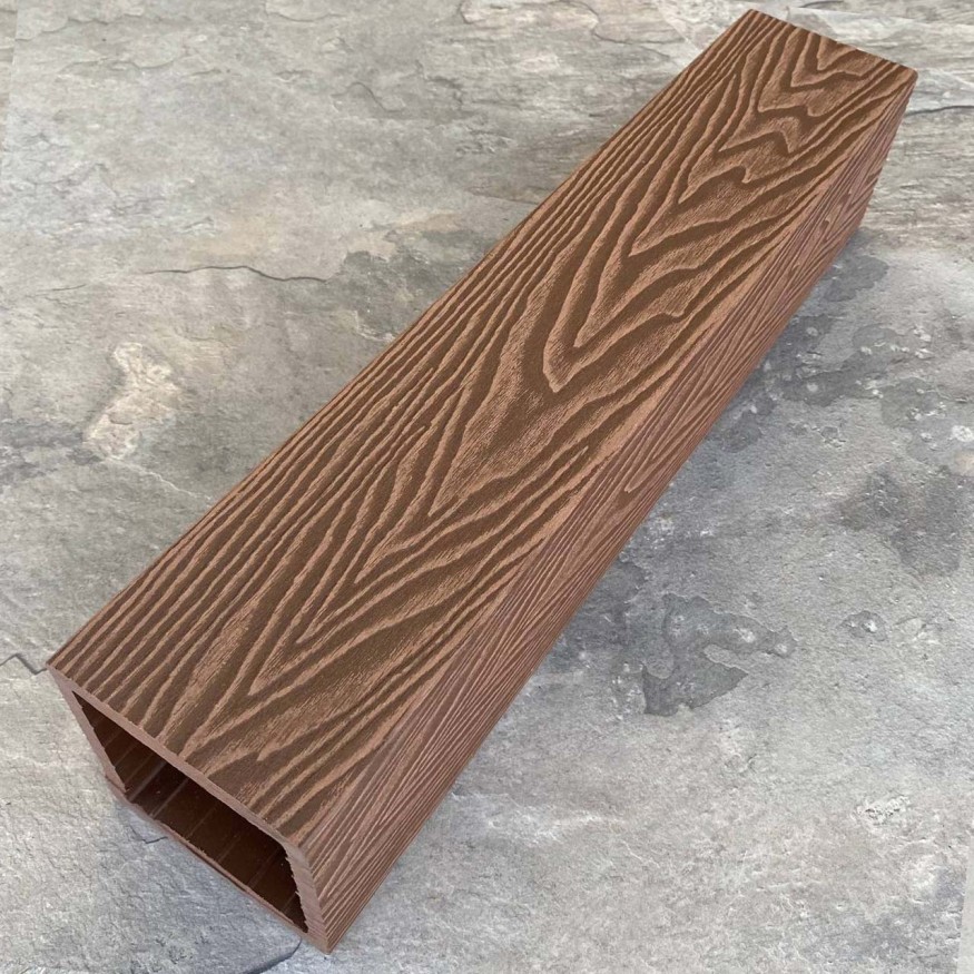 Столб для ограждения из ДПК EasyDecking, Wood-X, Коричневый купить в Новороссийске