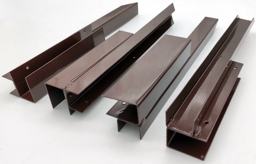 Угловой металлический элемент 90° для доски 225х30 мм Holzhof купить в Новороссийске