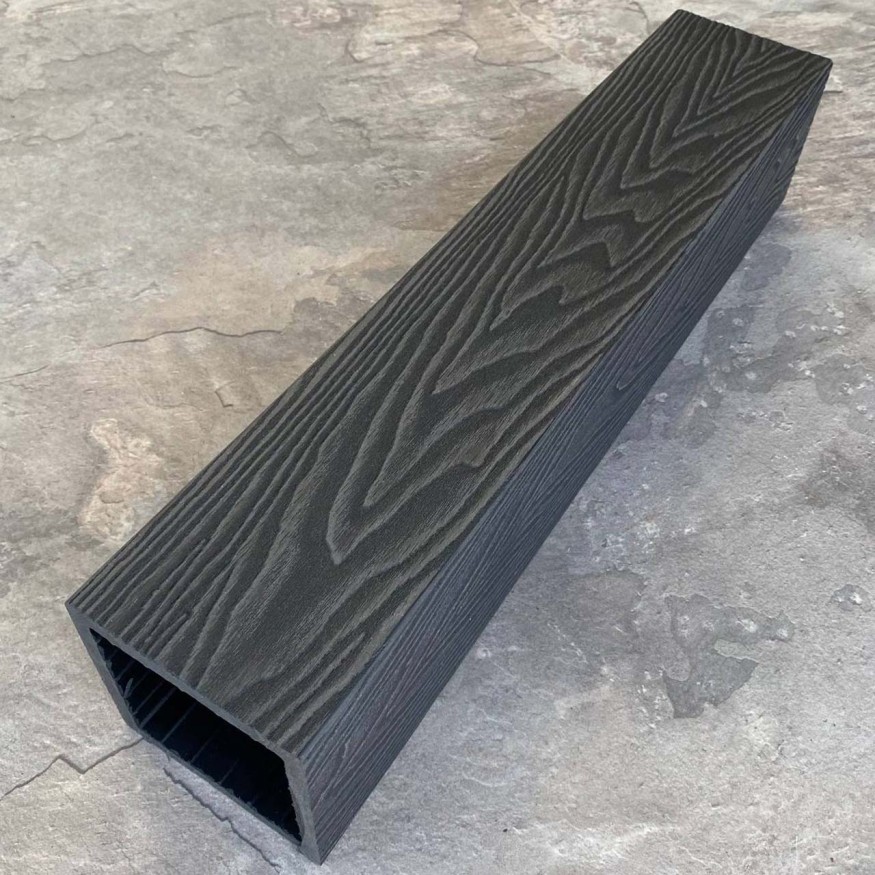 Столб для ограждения из ДПК EasyDecking, Wood-X, Черное дерево купить в Новороссийске