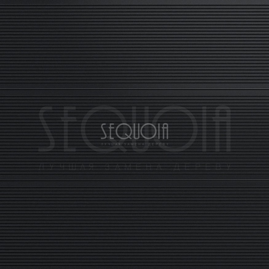Доска террасная ДПК 3D SEQUOIA Evolution WOOD BLACK купить в Новороссийске