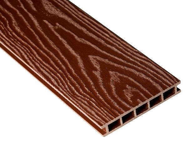 Террасная доска Faynag Premium ACERO 3D в цвете Шоколад из ДПК купить в Новороссийске