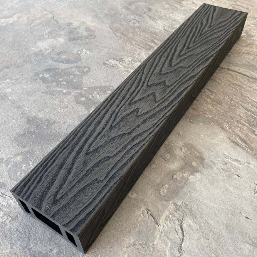 Перила для ограждений из ДПК EasyDecking, Wood-X, Черное дерево купить в Новороссийске