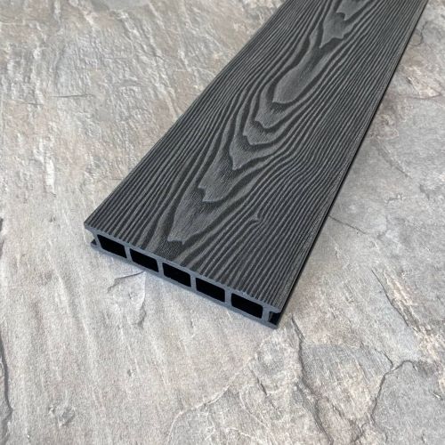 Террасная доска ДПК Latitudo, Euro 3D, Графит купить в Новороссийске