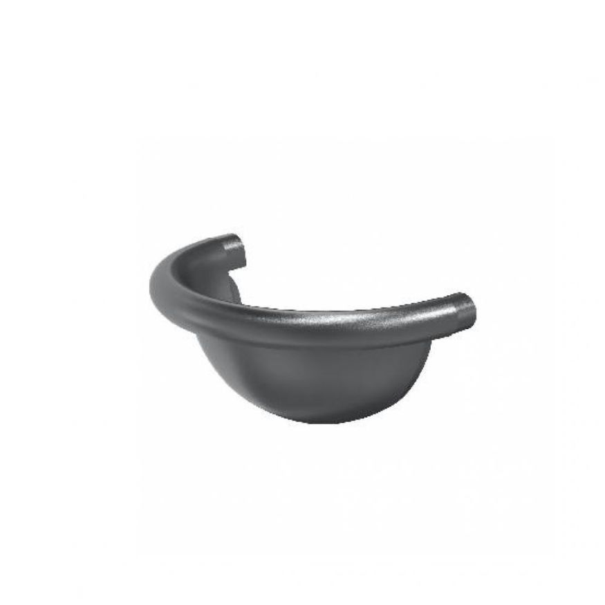 Заглушка полукруглая универсальная Aquasystem RR 23 Маренго матовая 150/100 купить в Новороссийске