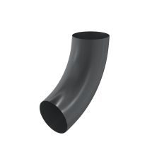 Колено универсальное Aquasystem, RAL 7024 Тёмно-серый 150/100