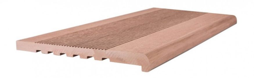 Ступени из ДПК NanoWood - Какао, полнотелые купить в Новороссийске