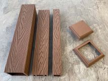 Перила для ограждений из ДПК EasyDecking, Wood-X, Коричневый