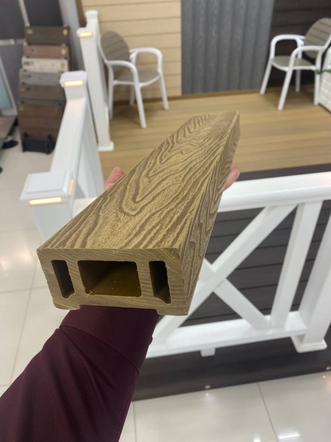 Перила для ограждений из ДПК EasyDecking, Wood-X, Дуб купить в Новороссийске