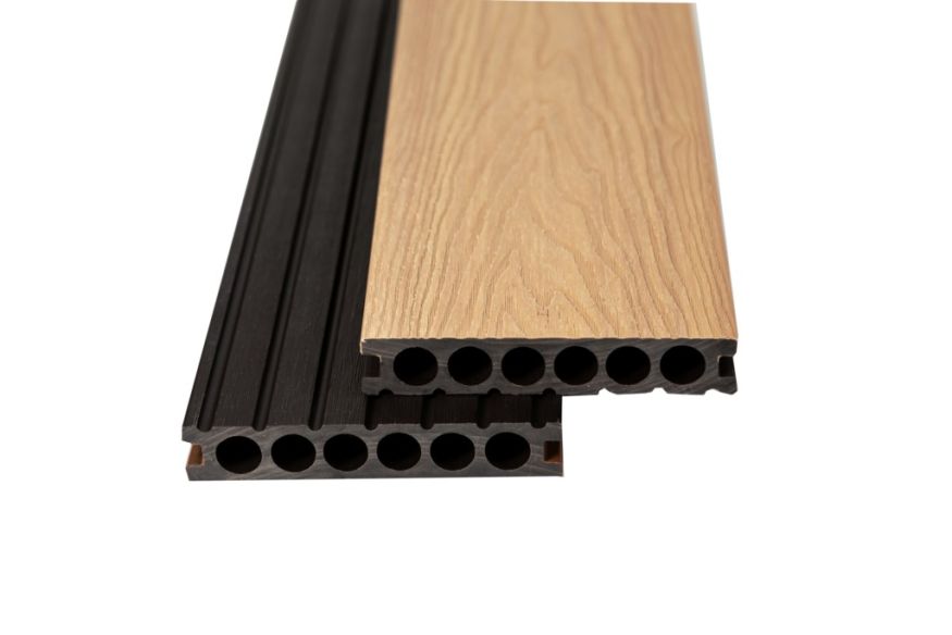 Террасная доска Ecodecking Скай коэкструзия Бук купить в Новороссийске