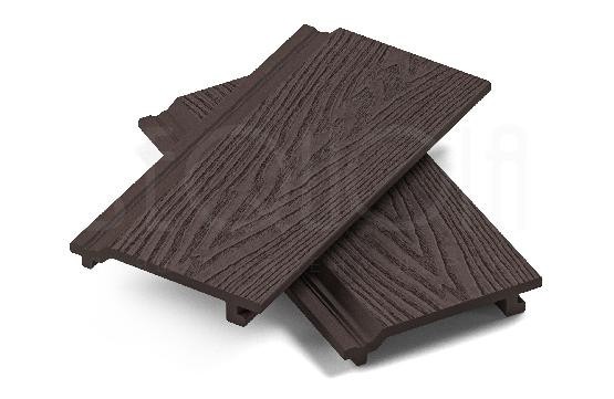 Доска фасадная ДПК 3D SEQUOIA Evolution WOOD BROWN купить в Новороссийске