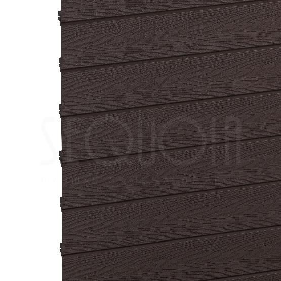 Доска фасадная ДПК 3D SEQUOIA Evolution WOOD BROWN купить в Новороссийске