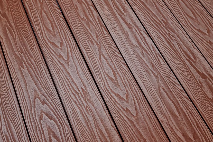 Террасная доска ДПК Terrapol Смарт 3D (Полнотелая без паза) Орех Милано купить в Новороссийске