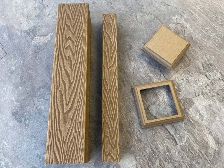Балясина для ограждений из ДПК EasyDecking, Wood-X, Дуб купить в Новороссийске