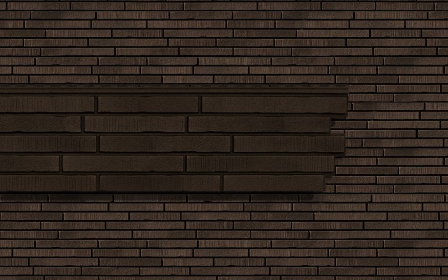 Фасадная панель Ю-Пласт Стоун Хаус S-Lock Ригельный кирпич, Мокко купить в Новороссийске