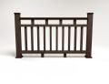Ограждение из древесно-полимерного композита FG8 венге купить в Новороссийске