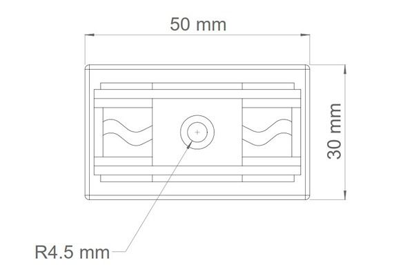 Кляммер для террасной доски пластиковый Savewood купить в Новороссийске