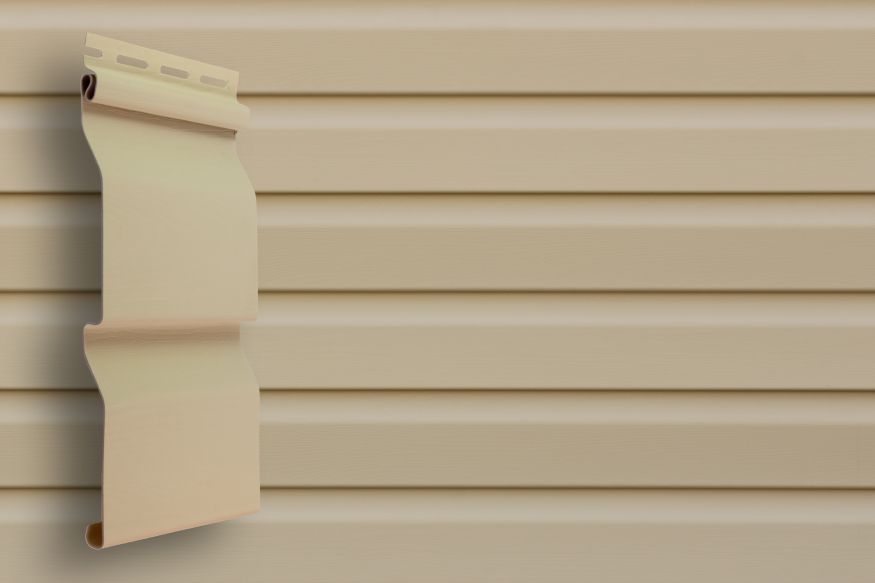 Сайдинг Grand Line, Бежевый цвет, Корабельная доска, длина 3,0 м купить в Новороссийске