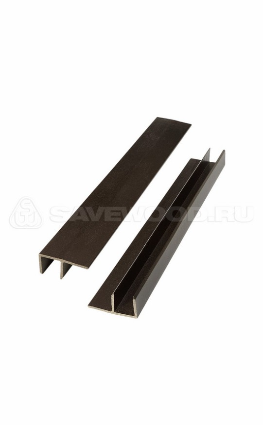 F-профиль ДПК Savewood, Темно-коричневый купить в Новороссийске