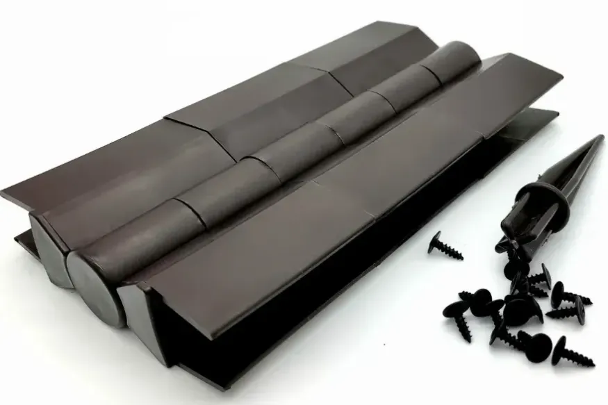 Угол поворотный из пластика для доски 300х30 мм Holzhof (угол от 60° до 300°) Коричневого цвета купить в Новороссийске