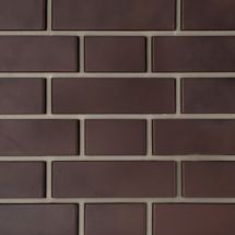 Фасадная панель FineBer, Кирпич облицовочный 3D, Коричнево-чёрный