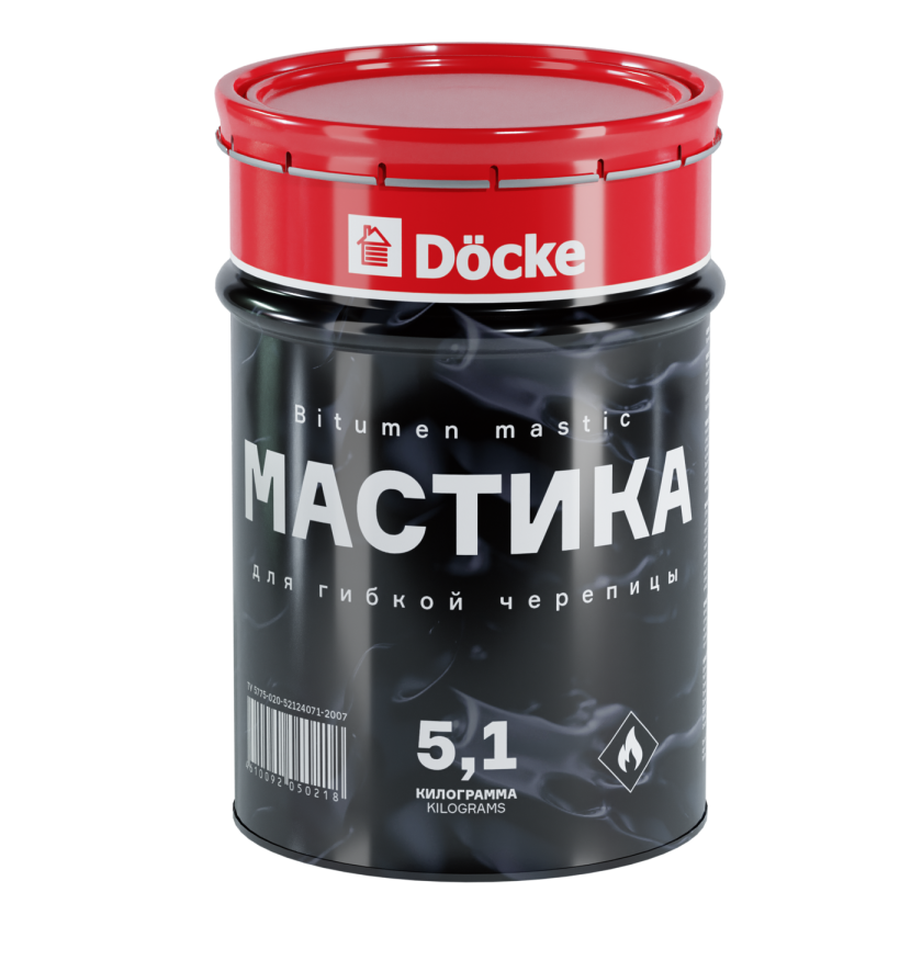 Мастика 5 кг Docke купить в Новороссийске