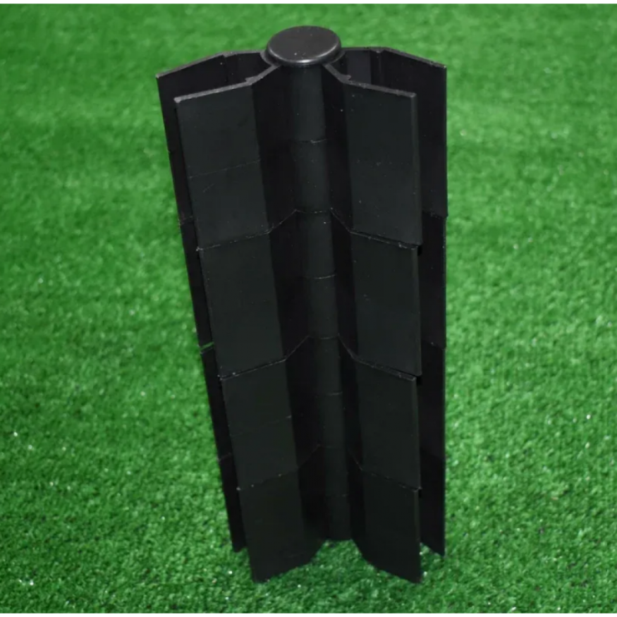 Угол поворотный из пластика для доски 300х30 мм Holzhof (угол от 60° до 300°) Черного цвета купить в Новороссийске