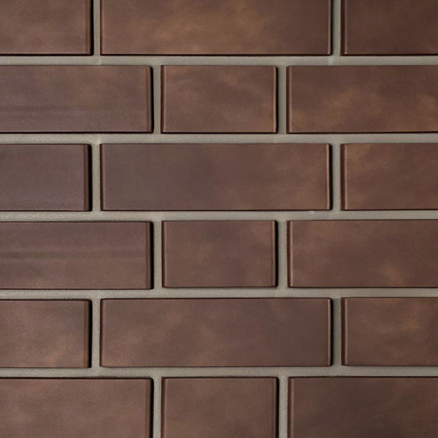 Фасадная панель FineBer, Кирпич облицовочный 3D, Керамический-чёрный купить в Новороссийске