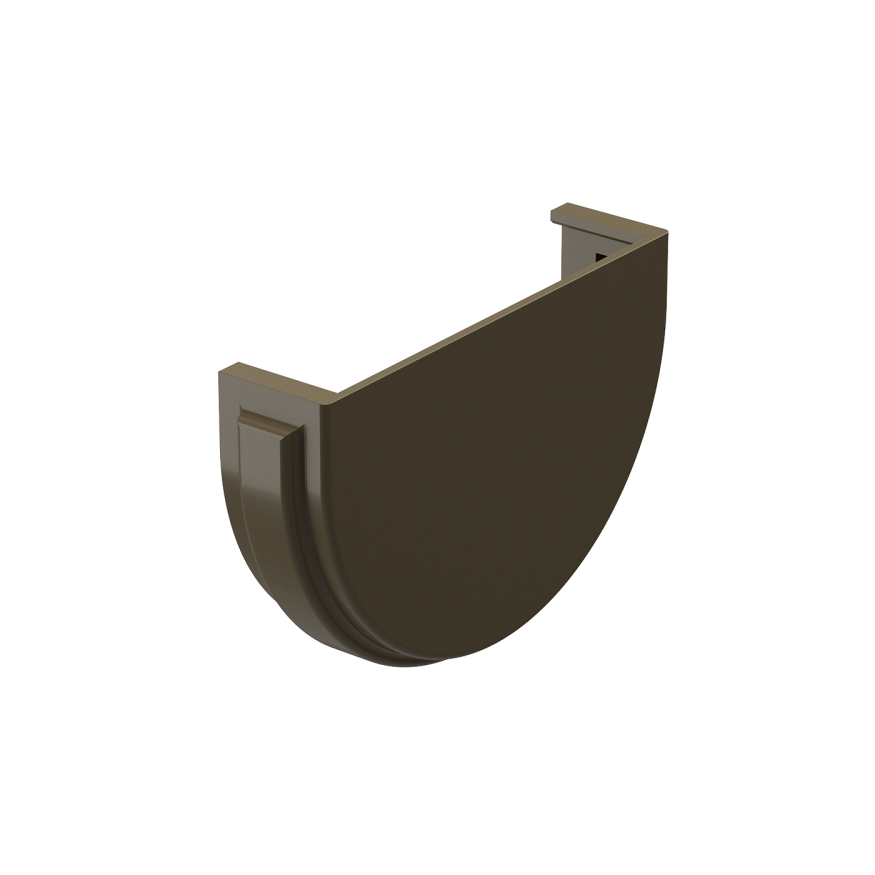 Заглушка для желоба Docke Premium, цвет Каштан купить в Новороссийске