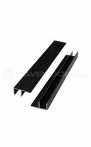 F-профиль ДПК Savewood, Черный