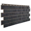 Фасадная панель FineBer, Кирпич облицовочный 3D, Мокрый асфальт купить в Новороссийске