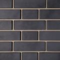 Фасадная панель FineBer, Кирпич облицовочный 3D, Мокрый асфальт купить в Новороссийске